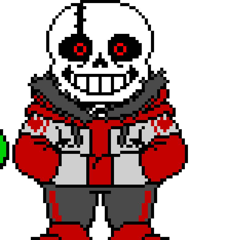 [be2951] creator sans- now itroducing the new and improved determination creator sans and also has a blaster boost like bravery sans does*btw I was going to use this evolution in the rp but it was too late*