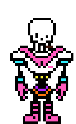 [9664c4] Drunktale Papyrus sprite 1