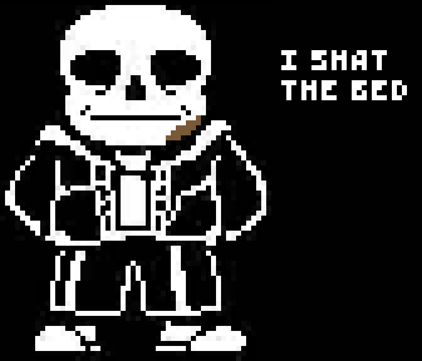 [fedf74] He shat the bed