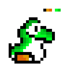 [9fa88c] *A baby yoshi appears, destracting the person on the camera* - Spectral