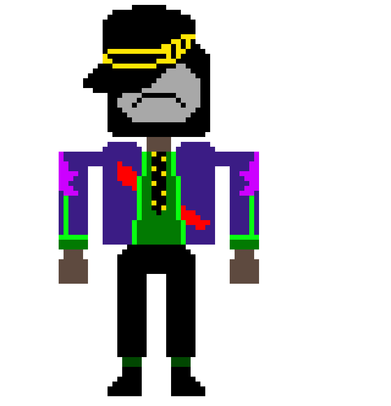 [2fcb16] Yoshikage Odst: *Holds hand out for tom to shake it* Im Yoshikage whats your name?