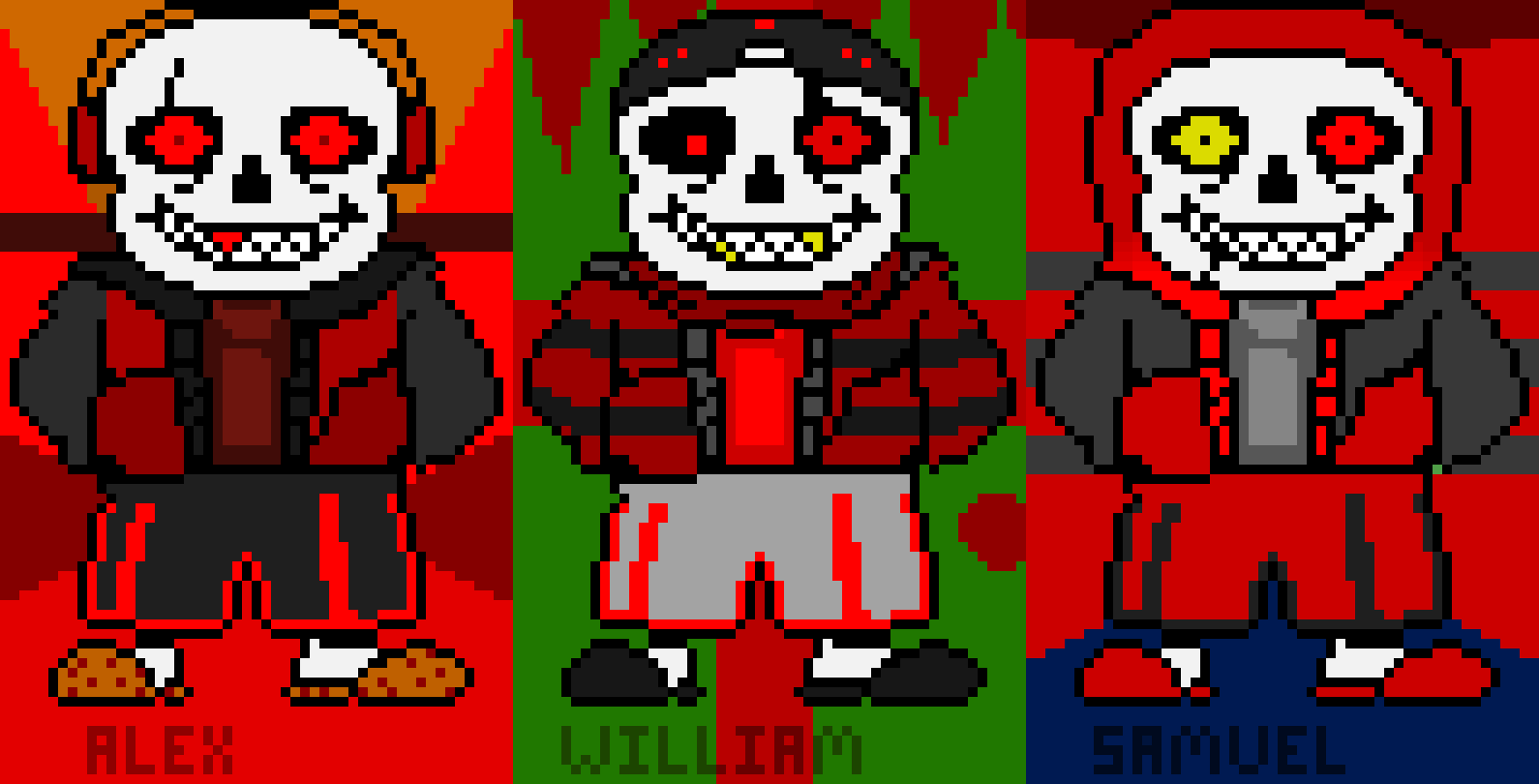 [9664c4] Our Own Characters (Sans-enised) UnderFell Version