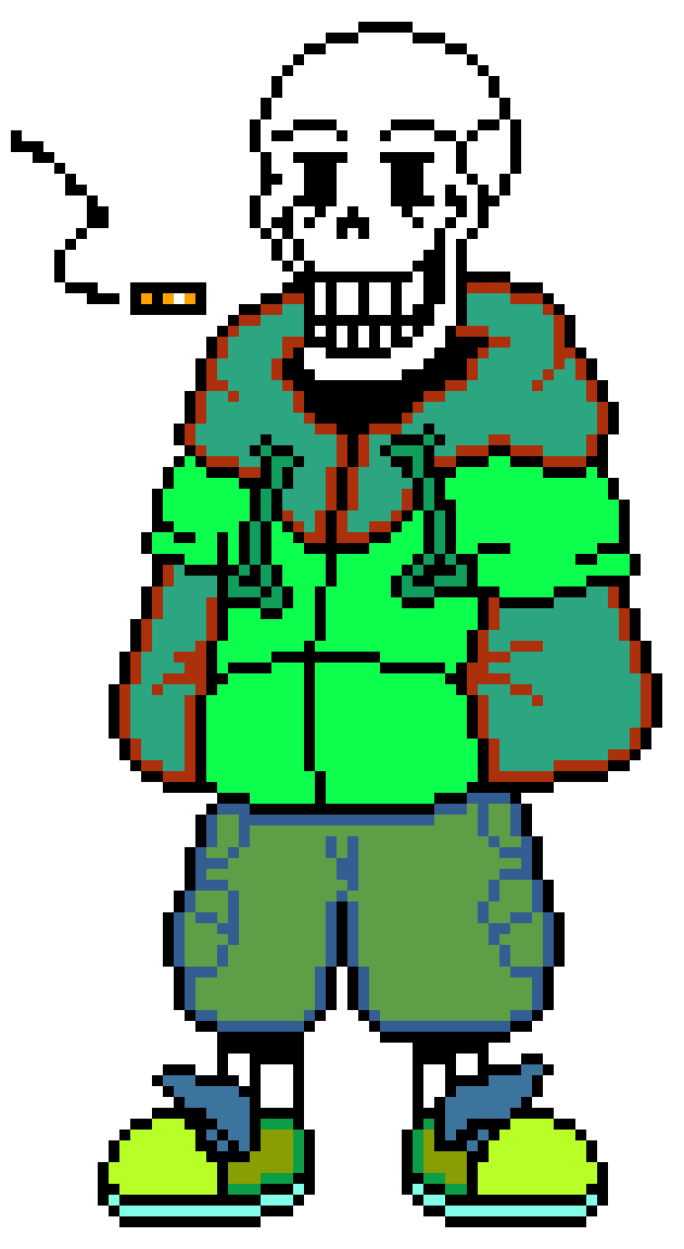 [e2c4a5] TM!UnderSwap Papyrus But its The Team Switch so yeah