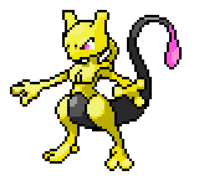 [9664c4] Pencil Mewtwo