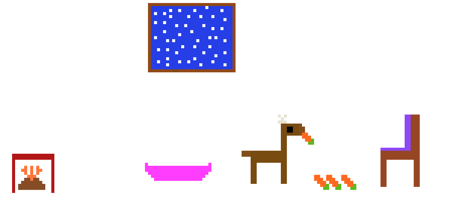 [285fa9] cozy deer house