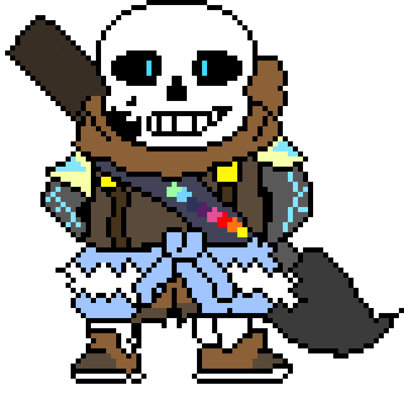 [7456f1] Ink Sans: sans! *heals sans* i need error to help