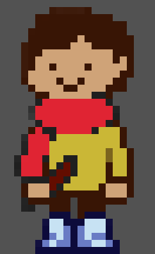 [88c5ec] Undertale Human Sprite Template