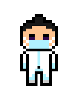 [404a28] Kenji Endo Pixel Art (Mask) 2
