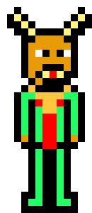 [f455be] Hey Sky, you like my reindeer form? I'm very fluffy.