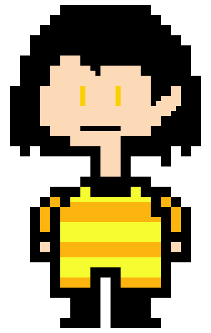 [18b85d] Undertale sprite template fern