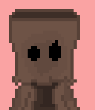 [74d5ce] *slowly shuffles through the hallway with the box still covering him*
