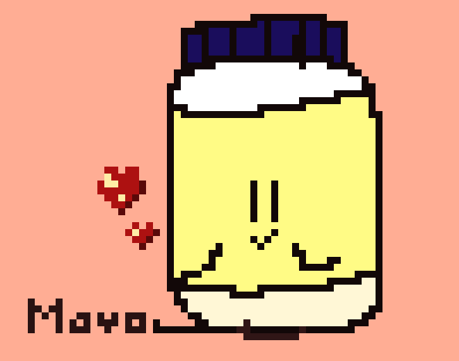 [9664c4] mayo but as a pixel boi