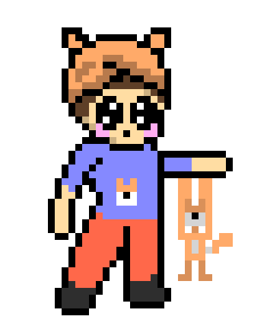 [2b0d61] this baby fox wont let go of me