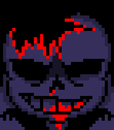 [7ce906] Fucking hell.. *(Sans blasts the area, destorying it, then he'd teleport away.) -Sans