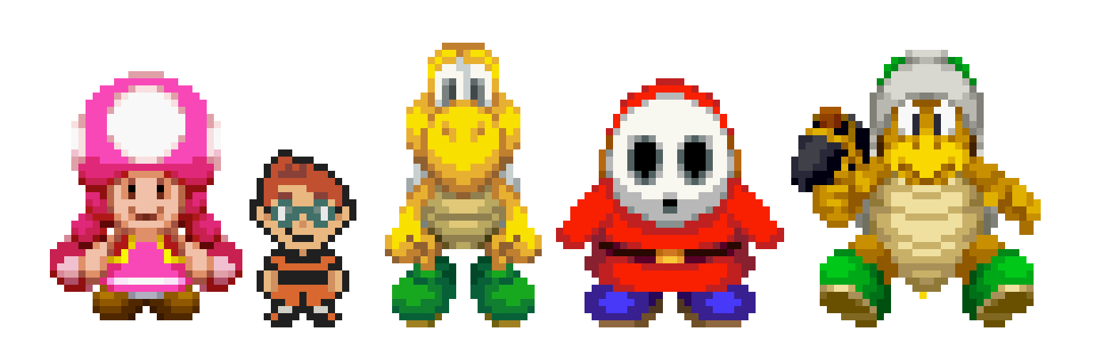 [9664c4] Yoshi World RPG Leo and his crew