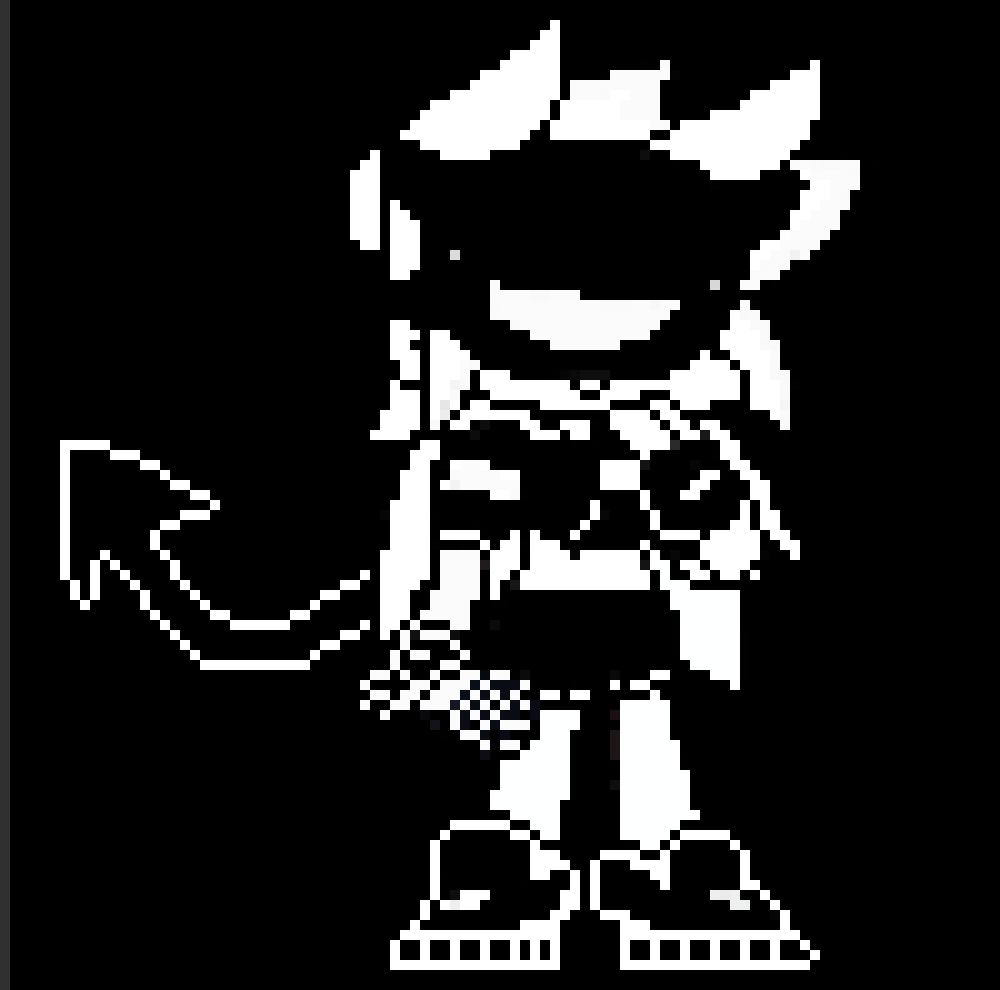 [4fbda4] black and white finished...ehh,does it look good nb-Evan