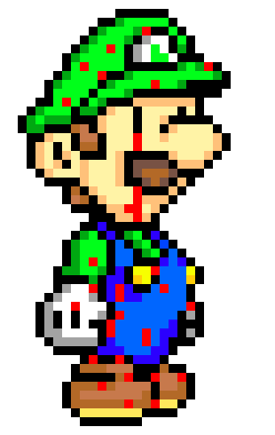 [9fa88c] *GRABS BEN OUT OF THE SCREEN AND THROW'S HIM* - luigi.exe