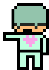 [592854] danganronpa pixel sprite base