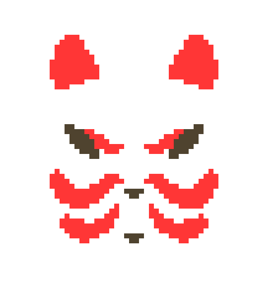 [0a8fb4] Japanese Kitsune mask  