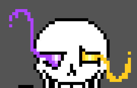 [6a27ef] -then multiple gaster blasters would be fired at the demon repetedly-