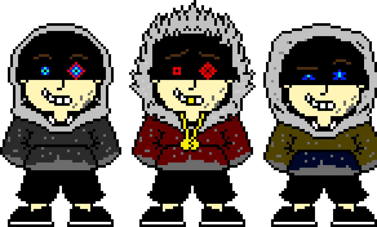 [7e4087] Me as Hero Time Trio Sanses 