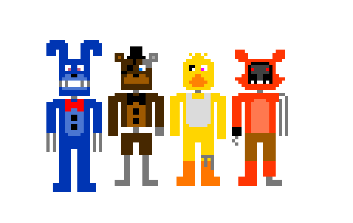 [3b1282] FNAF 2 Withereds But They're Swapped