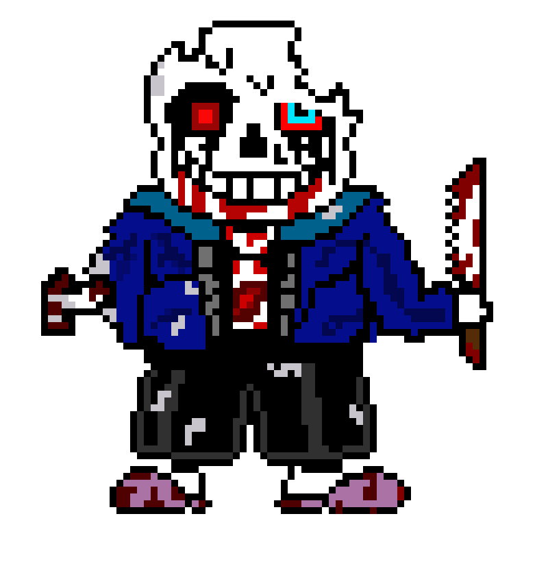 [9664c4] MADDUST GLOWING SANS SPRITE