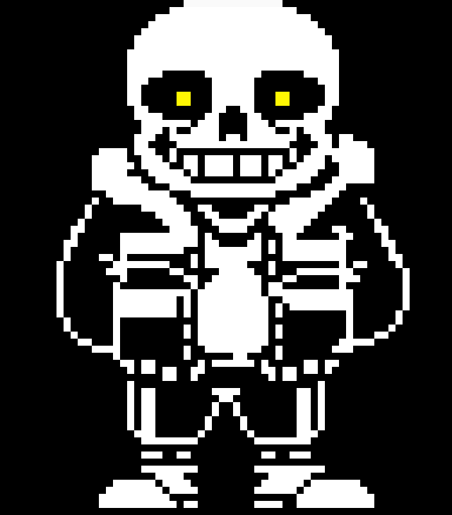 [4db866] Undertale last breath Sans Sprite (my version)