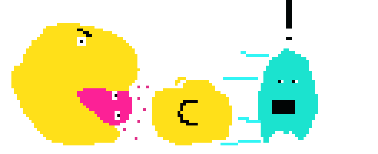 [209ee5] pac man by Kayden Wolf