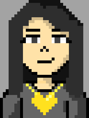 [90896a] Yep. *She briefly pulls them out.* Can't really follow her anywhere without them.