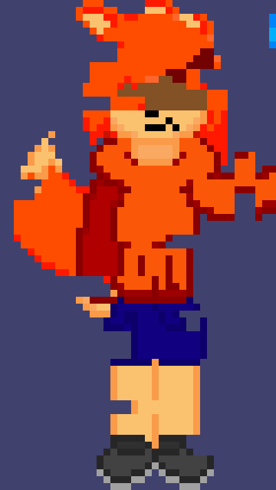 [2aa6a4] *Glitches for a second* -Foxlya