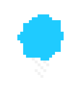 [9664c4] Blue Cotton Candy