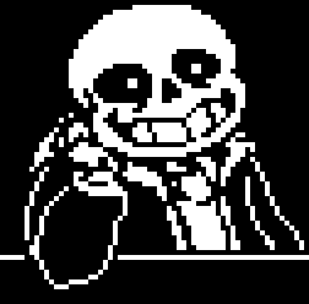 [11a9d7] puts it on his hand-Shop Keeper Sans