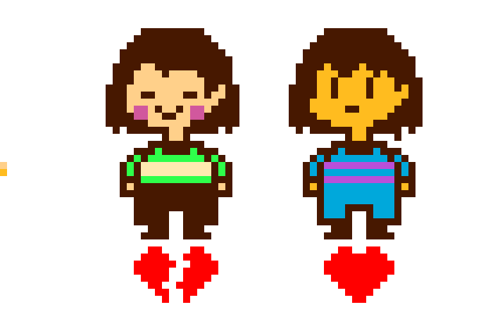 [af9d35] Chara and Frisk (Swapswap/Revertswap