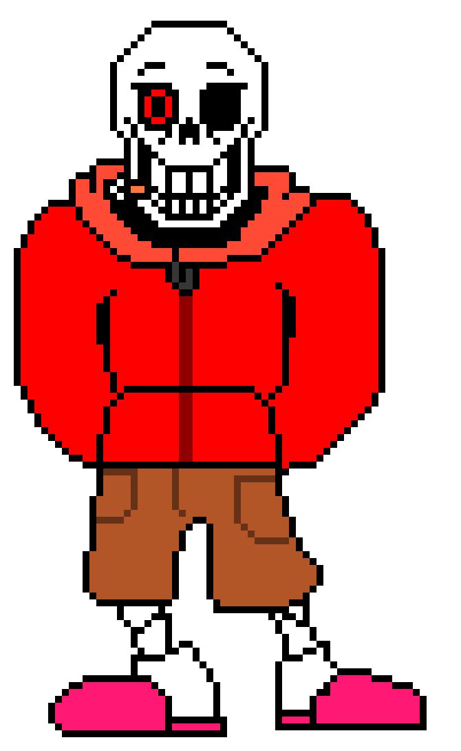 [9664c4] Underswap Papyrus Sprite
