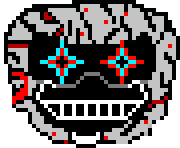 [807e0a] DD/Dust-Dust-tale : FINALE BREATH. (Head Sprite)