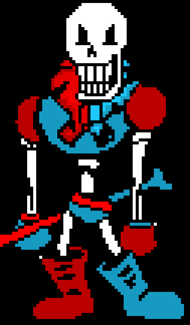 [fc6325] battle starts ad papyrus looks at chara) i finally found you... 