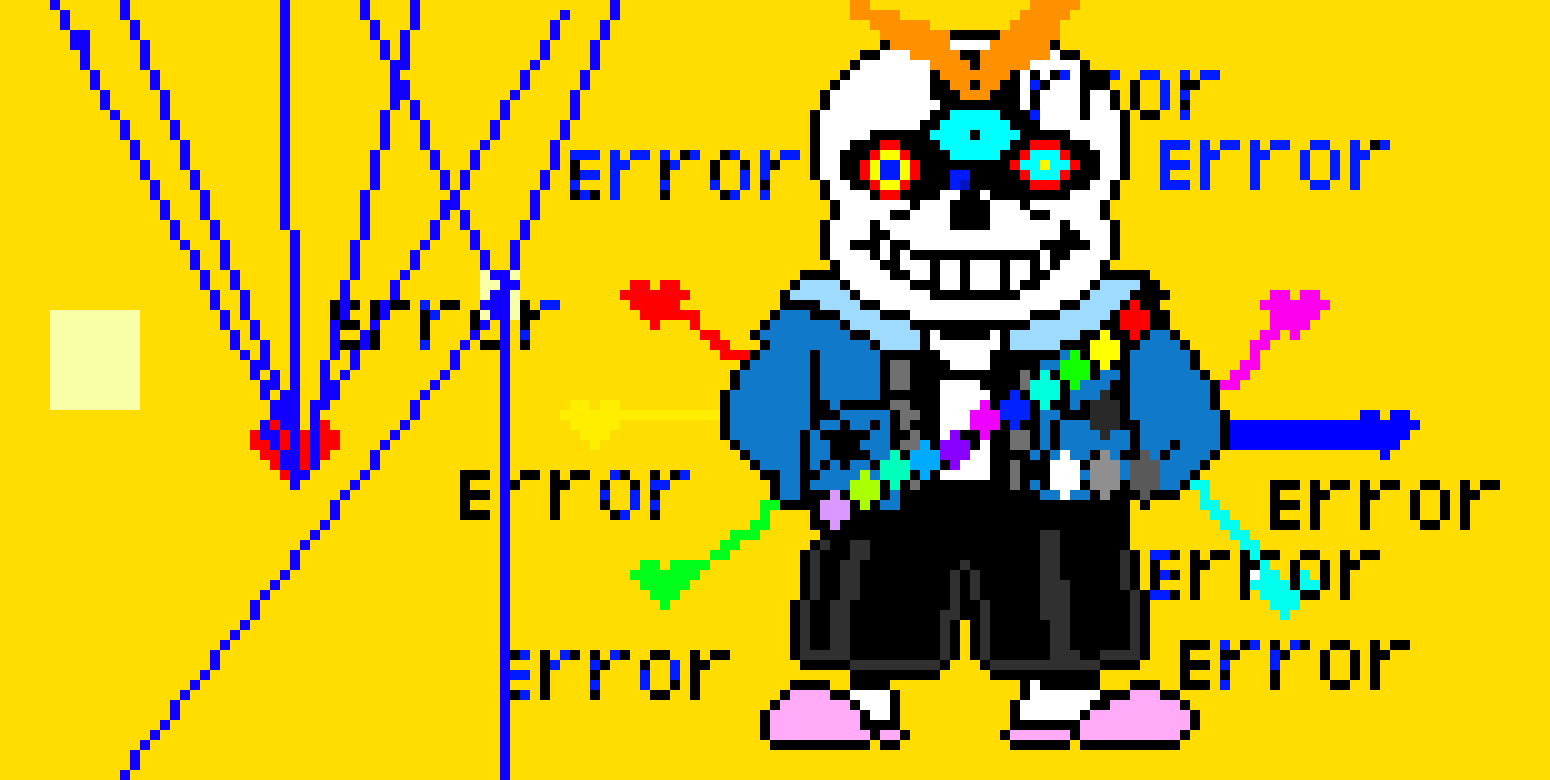 [aa587f] error sans+sans bad time+ink sans+Underswap+404 error sans