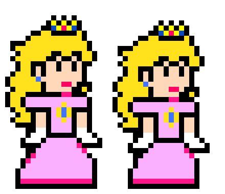 [7856db] Peach PixelArt