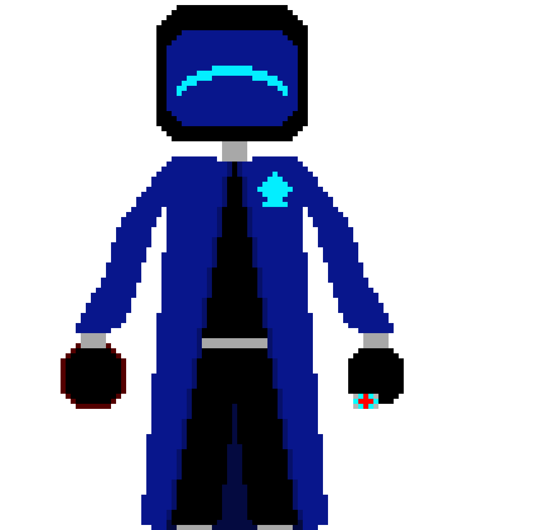 [25d002] *He phases back up* ah......My old suit....