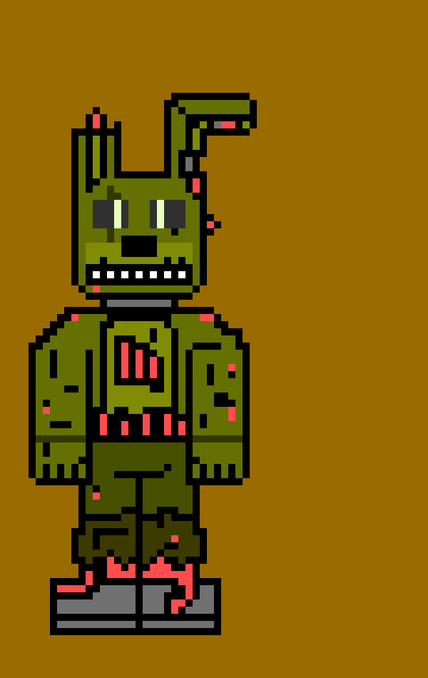 [b9de0d] ok bois heres springtrap - withered bonnie