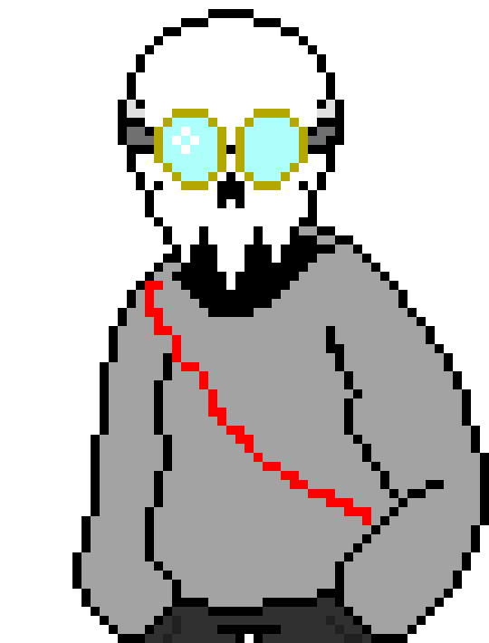 [15ee58] -teleports to chara and stabs her in the throat with wrench-