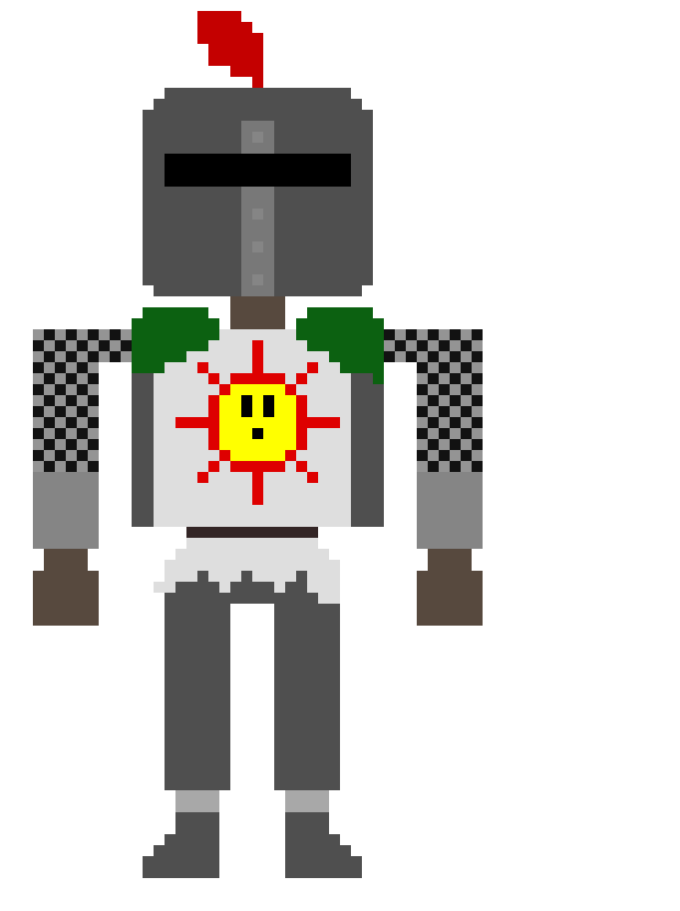[2fcb16] Solaire: Welp that was wierd...*He continues to praise the sun*