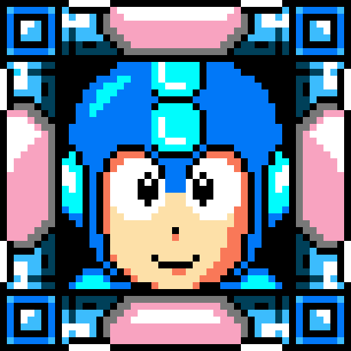 [9664c4] Megaman Mugshot Selected 4