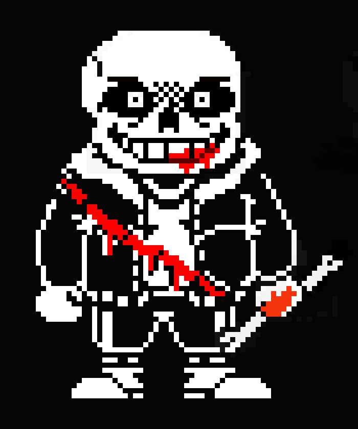 [ba0b02]  last breath Sans phase 2 Sprite (my take)