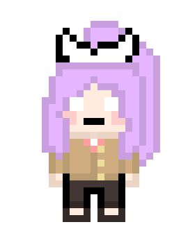 [d56b05] Kumiko Danganronpa Pixel Sprite