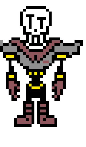 [7c7916] Blue's RevertFell - Papyrus (Overworld Sprite) (KamuiSenketsu)