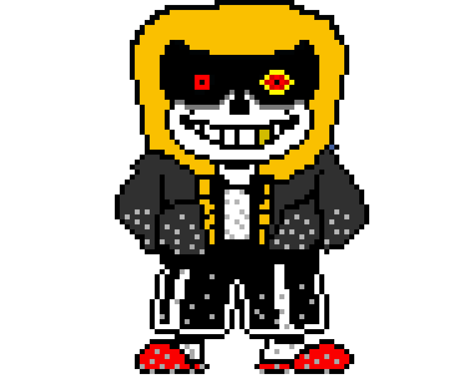 [7e48e2]  Dusttale Sans Sprite