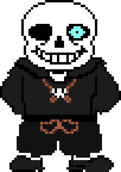 [9664c4] Reaper!Sans Sprite