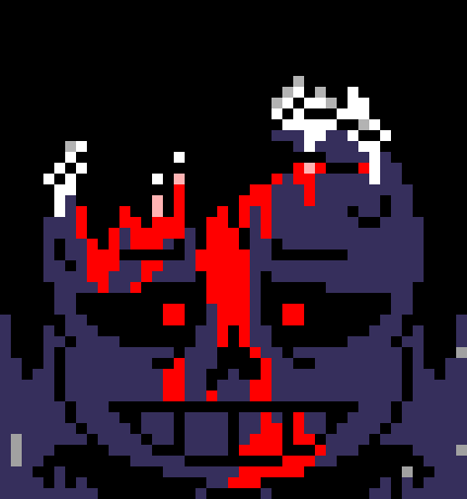 [7ce906] *(Demented remained silent.) -HorrorTale Sans